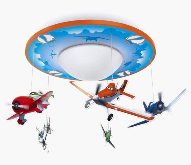 Philips Disney Planes LED Plafondlamp Multicolor, Huis en Inrichting, Lampen | Plafondlampen, Zo goed als nieuw, Kunststof, Ophalen