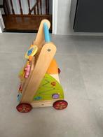 Houten loopwagen, Kinderen en Baby's, Ophalen, Zo goed als nieuw, Duw- of Trekspeelgoed