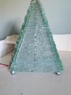 glazen lamp, Gebruikt, Vintage, Ophalen of Verzenden, Glas