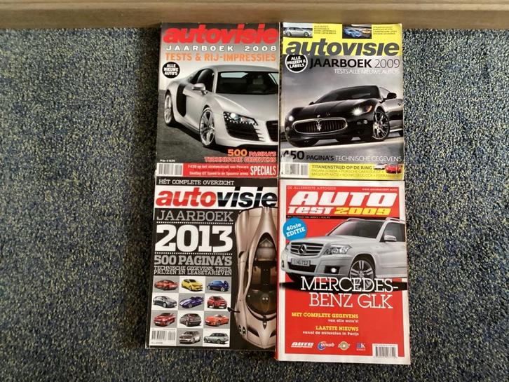 Autovisie jaarboeken, Boeken, Auto's | Boeken, Gelezen, Algemeen, Ophalen of Verzenden