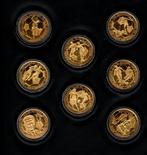 11 x EK Voetbal Zweden 1992 herdenkings penning / munt, Maat XS of kleiner, Ophalen of Verzenden, Nieuw, Bal