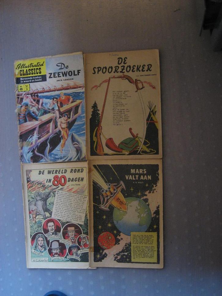 Diverse oude strips, Boeken, Strips | Comics, Gelezen, Meerdere comics, Europa, Verzenden