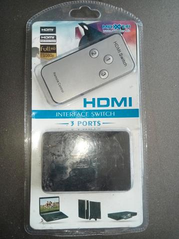 HDMI 3 in 1 Switch - Full HD 1080p - incl. Afstandsbediening beschikbaar voor biedingen