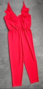 H&m conscious collection rode jumpsuit, Kleding | Dames, Ophalen of Verzenden, Zo goed als nieuw, Rood