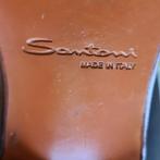 Santoni suede half hoog met Cognac  kleur maat 43, Kleding | Heren, Overige kleuren, Verzenden, Nieuw, Santoni