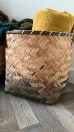 2 Grote manden, Huis en Inrichting, Ophalen, Zo goed als nieuw, Rond, Riet