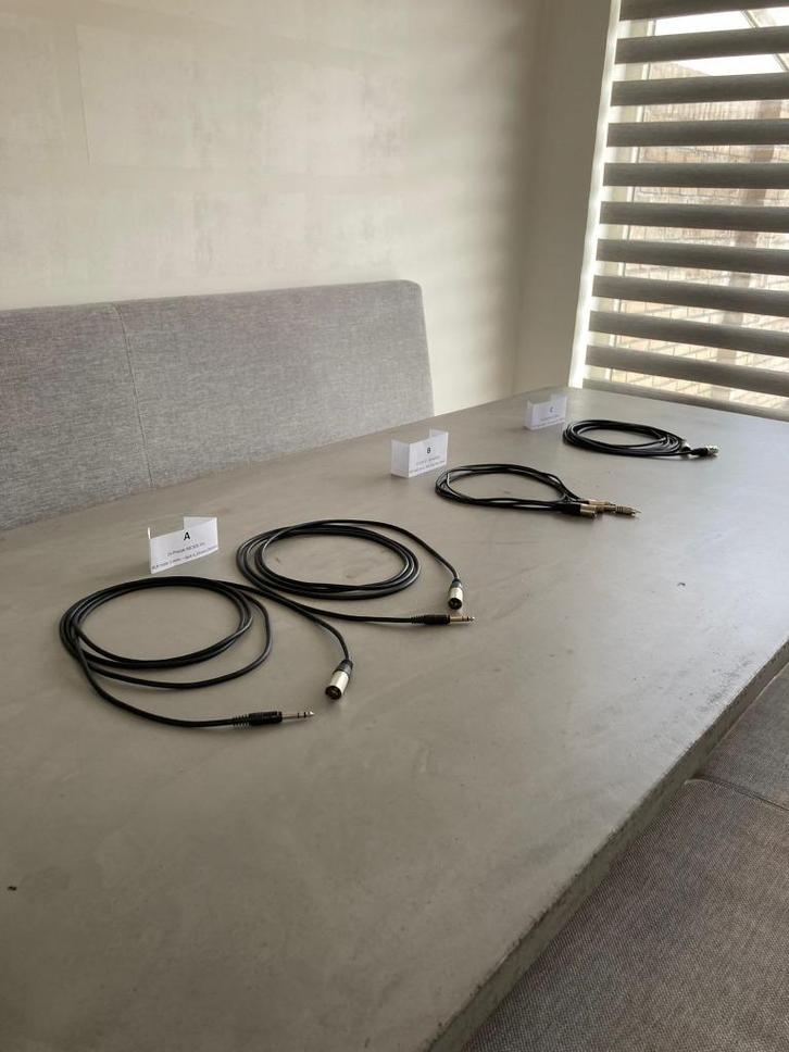 RCA-/Tulp-, Jack-, XLR-kabels (BIEDEN), Audio, Tv en Foto, Audiokabels en Televisiekabels, Zo goed als nieuw, Overige kabels, 2 tot 5 meter