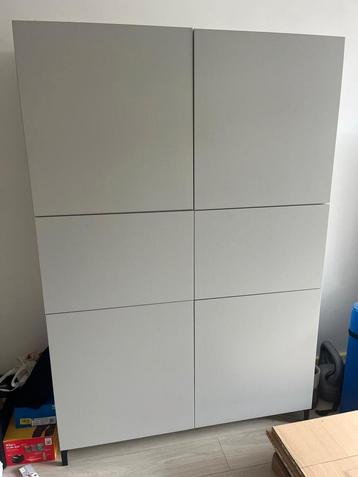 Ikea Besta kast, 2 lades en 4 deur (push to open systeem)