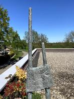 bronzen beeld voor in de tuin, Tuin en Terras, Ophalen, Gebruikt, Overige materialen, Abstract beeld