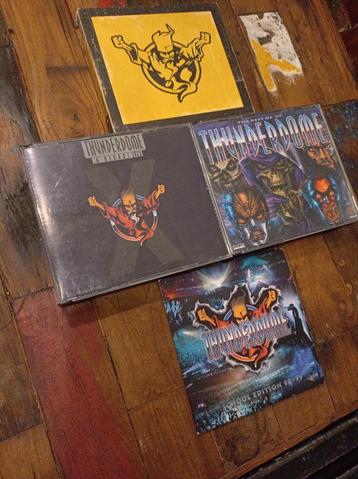 4 THUNDERDOME albums hardcore gabber ID&T early rave 