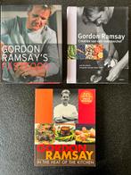 Gordon Ramsay - 3 kookboeken - ZGAN, Gordon Ramsay, Ophalen of Verzenden, Zo goed als nieuw