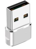 USB (mannetje) naar USB-C (vrouwtje) zilver, Flexperts@hotmail.com, Schoolpad 4, 3851JE Ermelo, Flexperts International B.V., Nieuw
