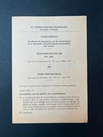 Dienstorder 1447: Instructie remvoorschriftem (1953), Ophalen of Verzenden, Gebruikt, Trein