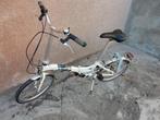 Witte Montego Transit Vouwfiets - 3 Versnellingen, Gebruikt, Versnellingen, Totaal opvouwbaar, Ophalen