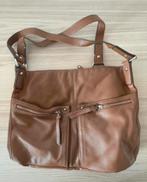 Tignanello Faux Leren tas. Schouder tas. Bruin., Ophalen of Verzenden, Zo goed als nieuw, Bruin