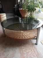 Retro salontafel, Huis en Inrichting, Ophalen, Gebruikt, 50 tot 100 cm, Rond
