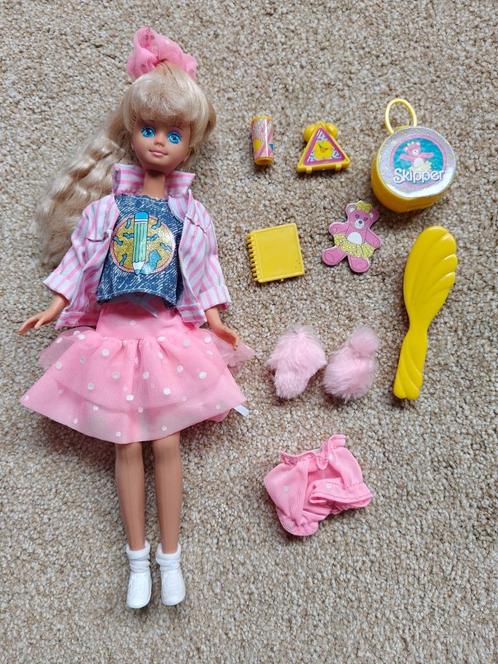 Barbie teen time skipper 1988 jaren 80 vintage, Verzamelen, Poppen, Zo goed als nieuw, Pop, Ophalen of Verzenden