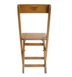 Partij retro vintage houten horeca klapstoelen STOKKUM., Huis en Inrichting, Stoelen, Gebruikt
