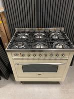 Boretti fornuis 90cm 6pits, Ophalen, 60 cm of meer, Zo goed als nieuw, Gas