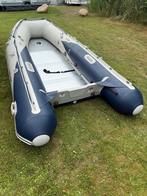 Honwave 40 rubberboot,  met 20 pk bbmotor en kanteltrailer, Watersport en Boten, Aluminium, Gebruikt, Diesel, Minder dan 70 pk