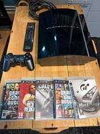 Playstation 3 incl. 5 spellen, Spelcomputers en Games, Ophalen, Zo goed als nieuw, Met 1 controller, Slim