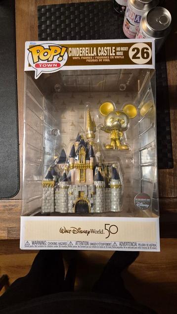 Funko Pop | Cinderella Castle met Mickey Mouse | 50 Jaar beschikbaar voor biedingen