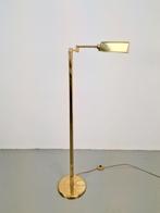 Regency vloerlamp messing verstelbaar leeslamp Italy ’70, Huis en Inrichting, N, Regency vintage, 100 tot 150 cm, Ophalen of Verzenden