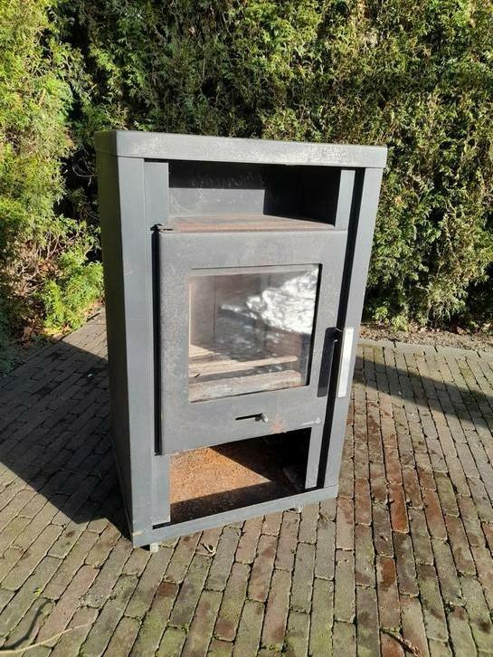 Wamsler Houtkachel, Gebruikt, Houtkachel, Ophalen of Verzenden, Vrijstaand