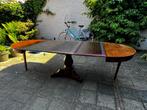 Antieke eetkamer/coulissentafel met 3 inlegbladen, Antiek en Kunst, Ophalen