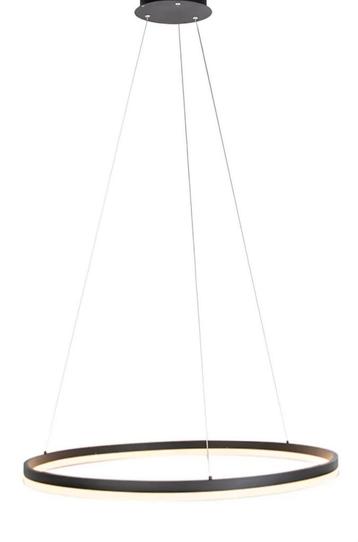 Design hanglamp zwart 80 cm LED warm wit Pendant lamp 99149
 beschikbaar voor biedingen
