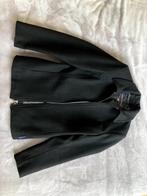 Frans Bretons blazer jasje / Dames / Zwart / maat 36, Blauw, Ophalen of Verzenden, Zo goed als nieuw, Jasje