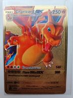 Charizard GX Black star promo Pokemon metalen kaart goud, Hobby en Vrije tijd, Verzamelkaartspellen | Pokémon, Ophalen of Verzenden