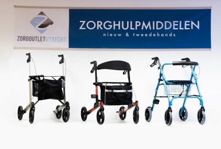 Rollators, nieuw en tweedhands, ruime keuze in Utrecht, Diversen, Rollators, Opvouwbaar, Ophalen of Verzenden