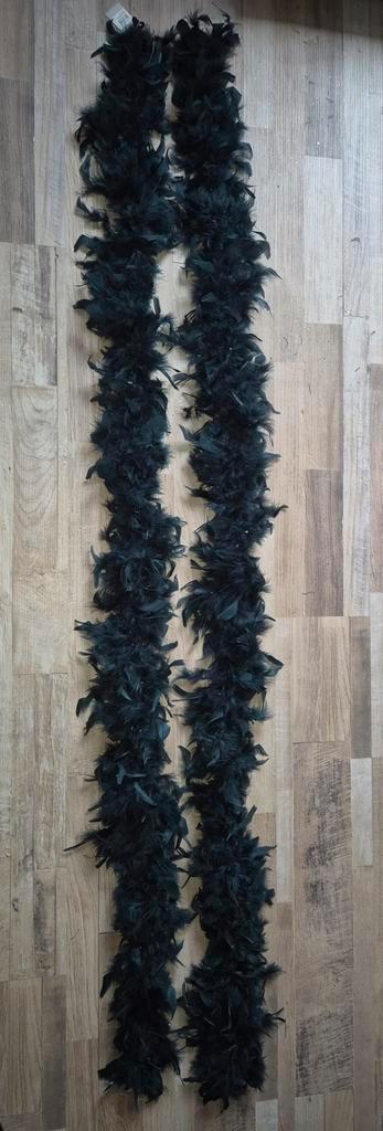 House of Seasons Boa - Donkerblauwig - 180cm, Diversen, Kerst, Nieuw, Ophalen of Verzenden