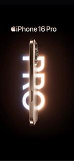 iPhone 16 Pro 128Gb  Black Titanium, Telecommunicatie, IPhone 16 Pro, 128 GB, Zwart, Ophalen of Verzenden