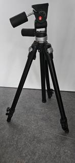 Manfrotto 055DB inclusief 141RC balhoofd, Audio, Tv en Foto, Fotografie | Statieven en Balhoofden, Zo goed als nieuw, 175 cm of meer