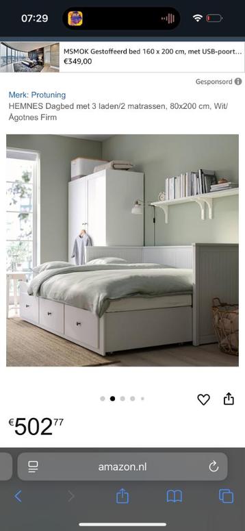 Uitschuifbed