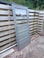 Schuurdeur 195x100, Tuin en Terras, Tuinhuizen, Gebruikt, Schuur, Minder dan 200 cm, 1 raam