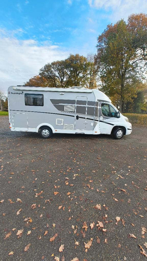 Camper Sunlight Active T69S 2019, Caravans en Kamperen, Campers, Particulier, tot en met 5, Half-integraal, Sunlight, Overige merken