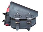 Lederen Swingarm Tas Benzinefles Houder, Motoren, Verzenden, Nieuw
