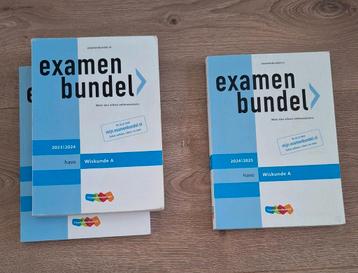 Examenbundel + samengevat HAVO Wiskunde A beschikbaar voor biedingen