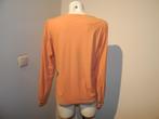 Studio Anneloes travel stof blouse koraal tint Als Nieuw M, Maat 38/40 (M), Studio Anneloes, Verzenden, Oranje