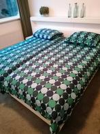 1- persoonsdekbedovertrekken, 2x met 2 slopen, Ophalen of Verzenden, Zo goed als nieuw, Eenpersoons, Deken of Dekbed