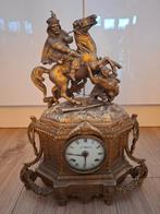 Antieke koperen  klok, Ophalen of Verzenden