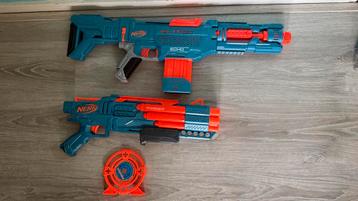 2x Nerf Elite 2.0 Blasters – werken goed! beschikbaar voor biedingen
