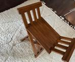Vintage Houten Klapstoel, Ophalen, Gebruikt, Bruin, Eén