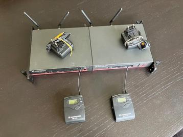 Sennheiser EM100 & SK100G3 blok"B” belt zender & ontvanger beschikbaar voor biedingen