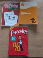 Procenten reken groep 7 8 werkwoordspelling aandacht voor, Ophalen of Verzenden, Zo goed als nieuw, Overige niveaus