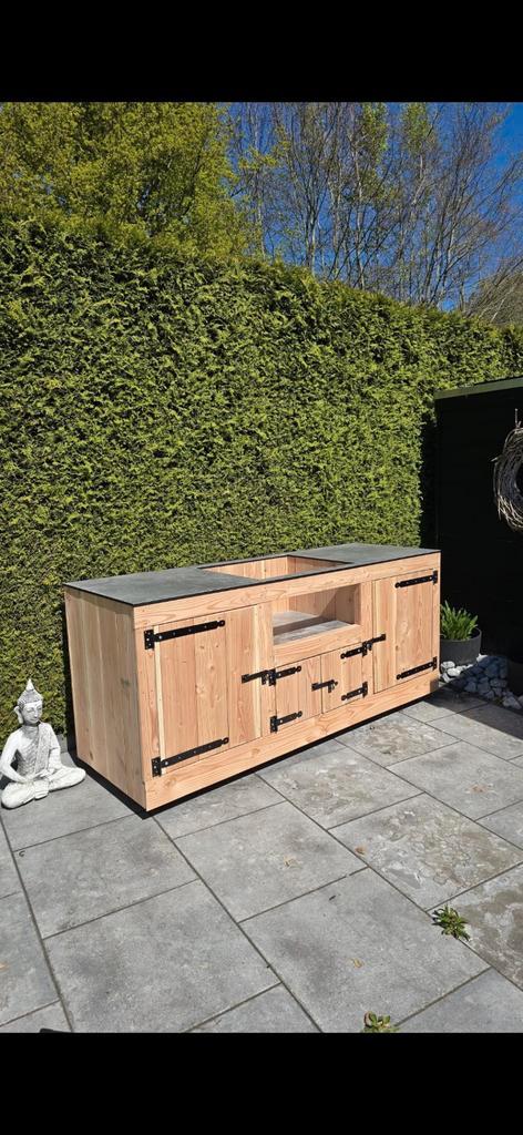 Douglas buitenkeuken, Tuin en Terras, Buitenkeukens, Houtskool, Ophalen of Verzenden