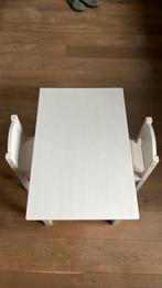 Kindertafel met 2 stoeltjes, Ophalen, Gebruikt